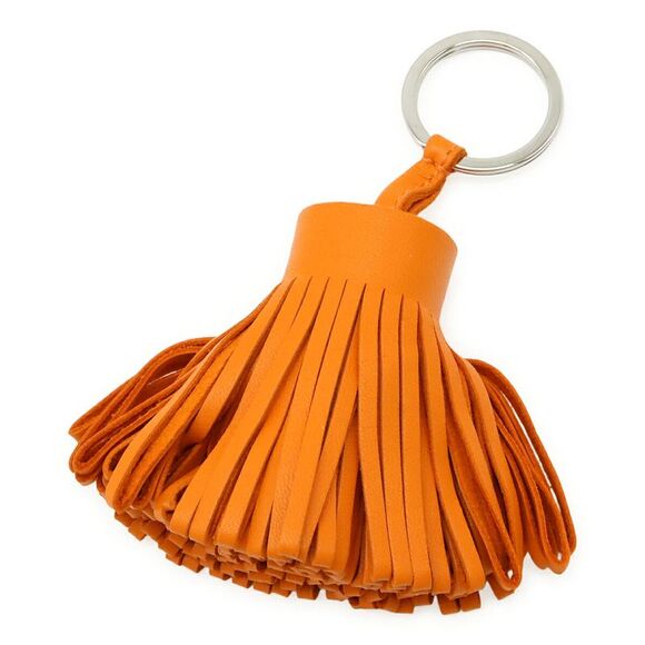 Hermes Carmen Leather Keyring Charm - Picture 1 of 4